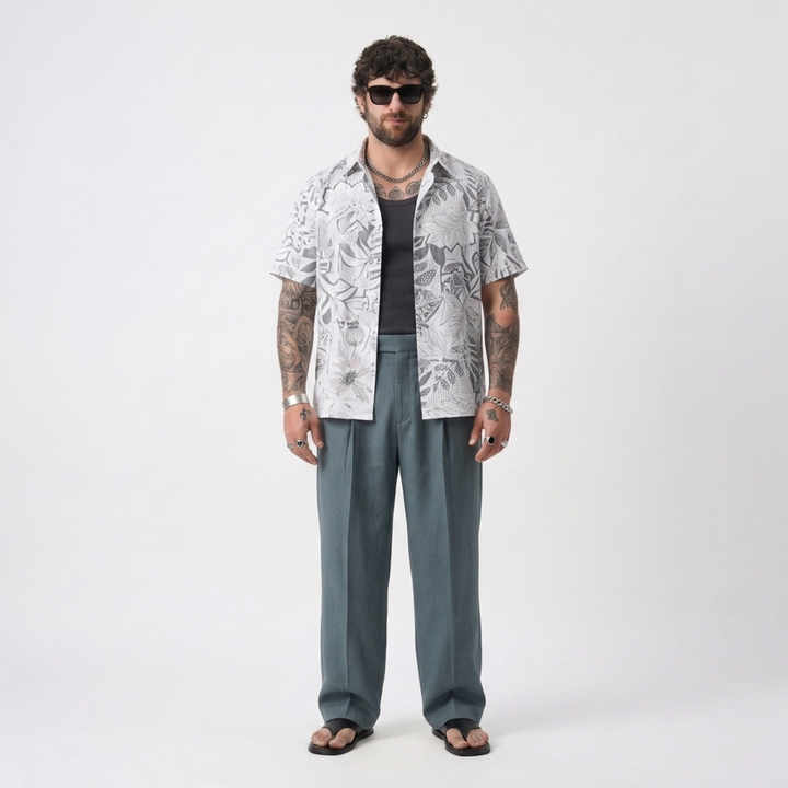 PLUS SIZE MEN’S PRINTED SHIRT | XL-7XL