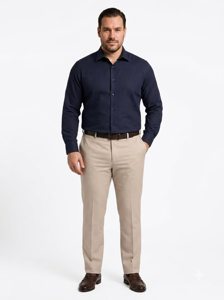 BIG HELLO - THE PLUS LIFE-Men Occasion Shirts
