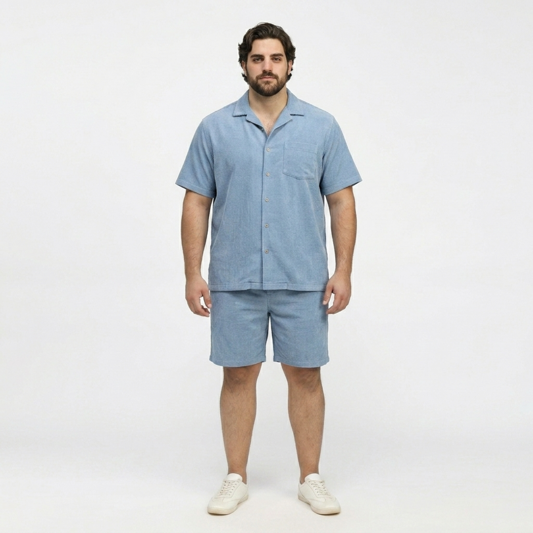 PLUS SIZE MEN SOLID SHIRT | XL-7XL