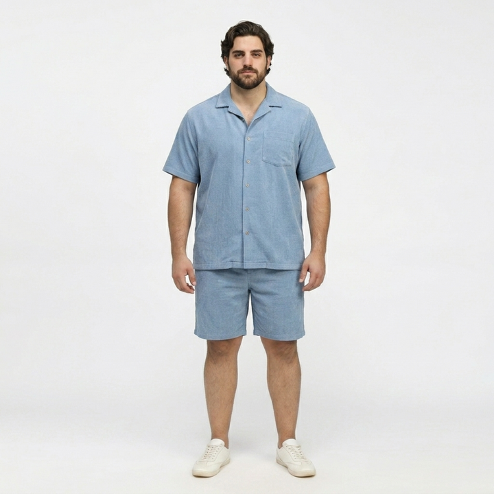 PLUS SIZE MEN SOLID SHIRT | XL-7XL