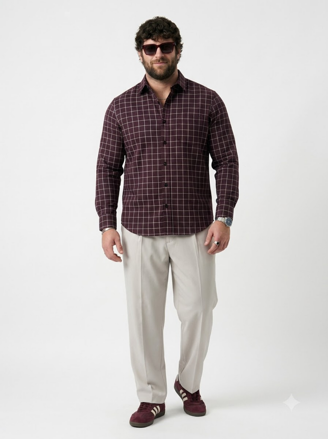 PLUS SIZE CHECK SHIRT FOR MEN | XL-7XL