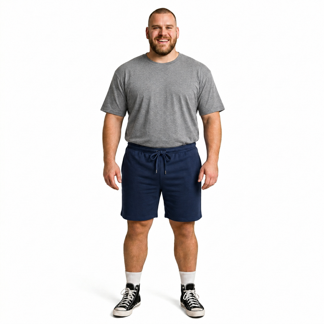 PLUS SIZE KNIT SHORT FOR MEN | XL-7XL