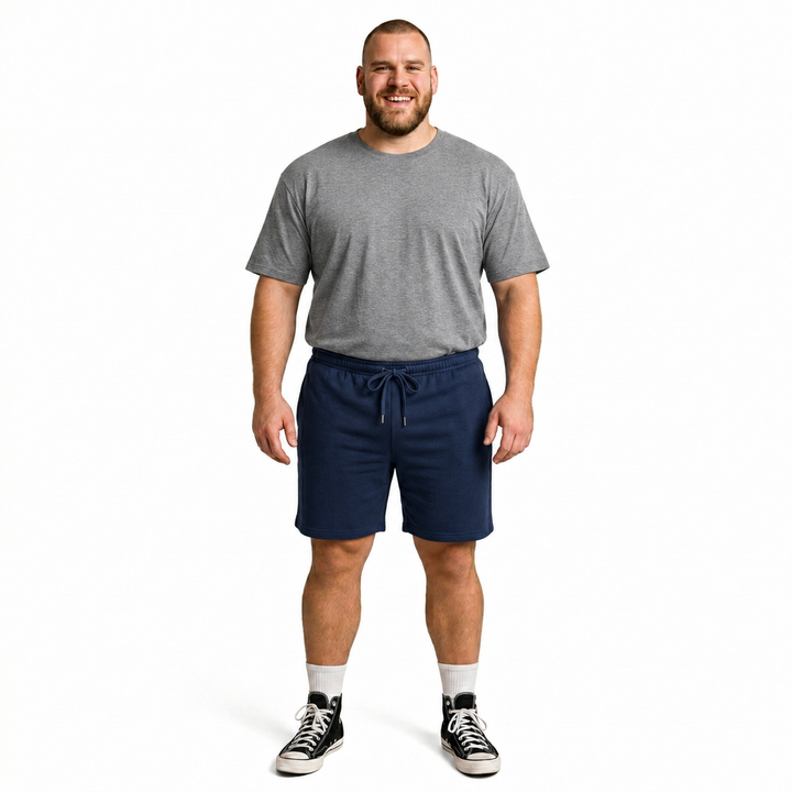 PLUS SIZE KNIT SHORT FOR MEN | XL-7XL