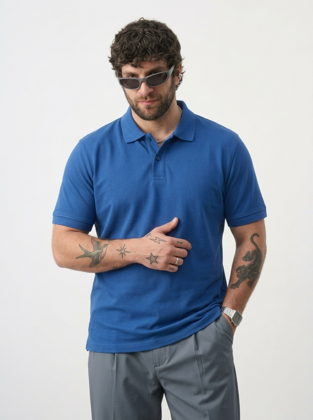 PLUS SIZE MEN SMART POLO | XL-7XL