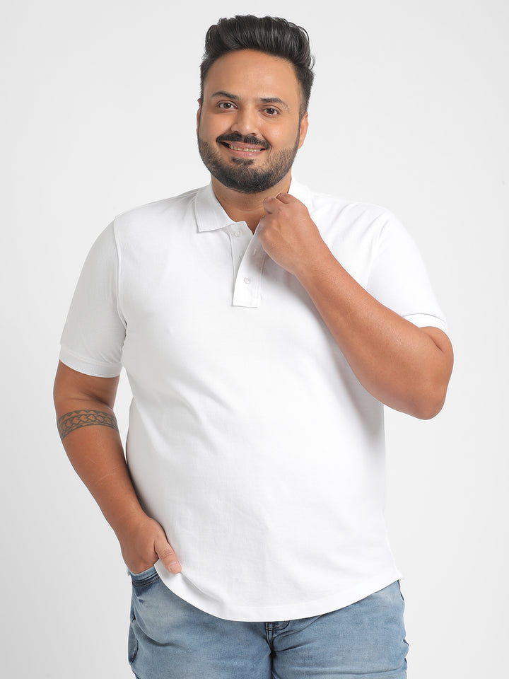 BIG HELLO I PLUS SIZE CHROMALUX EVERYDAY PIQUE POLO | XL-7XL