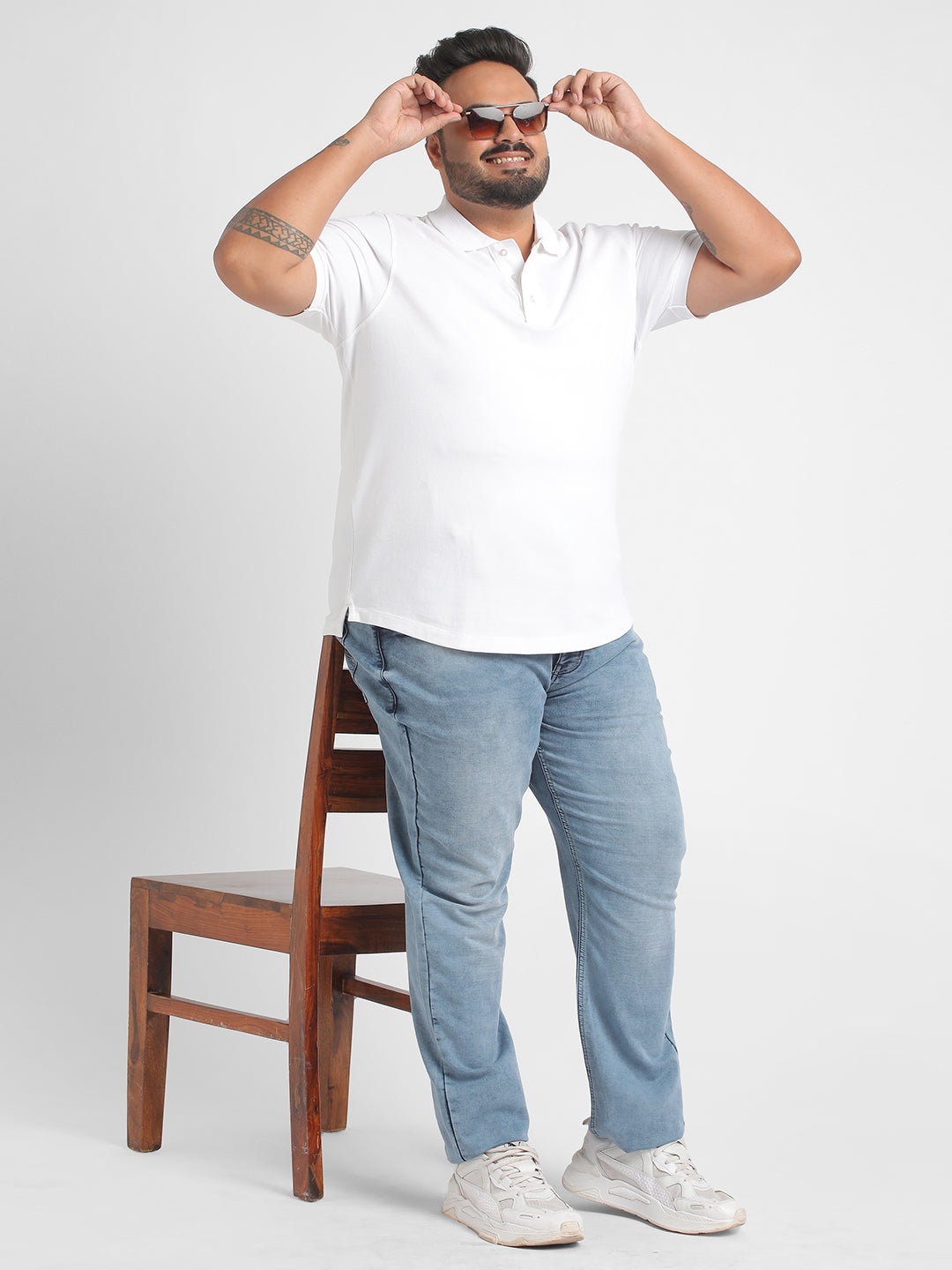 BIG HELLO I PLUS SIZE CHROMALUX EVERYDAY PIQUE POLO | XL-7XL