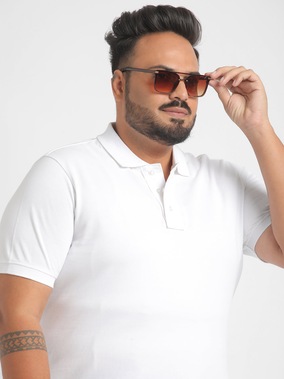 BIG HELLO I PLUS SIZE CHROMALUX EVERYDAY PIQUE POLO | XL-7XL