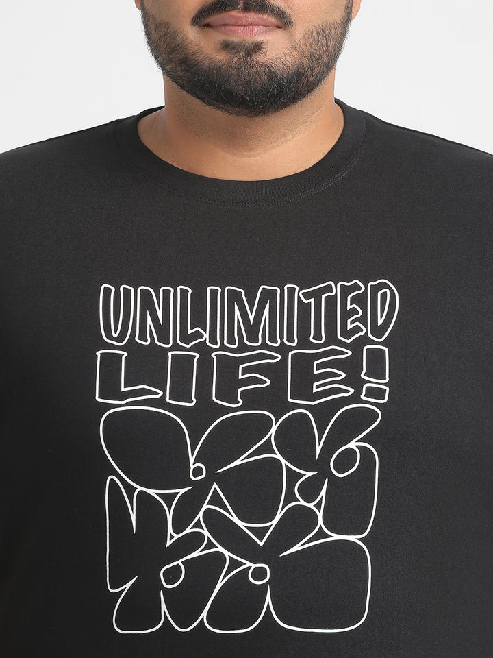Plus Size Unlimited Life Graphic T-Shirt | XL-7XL