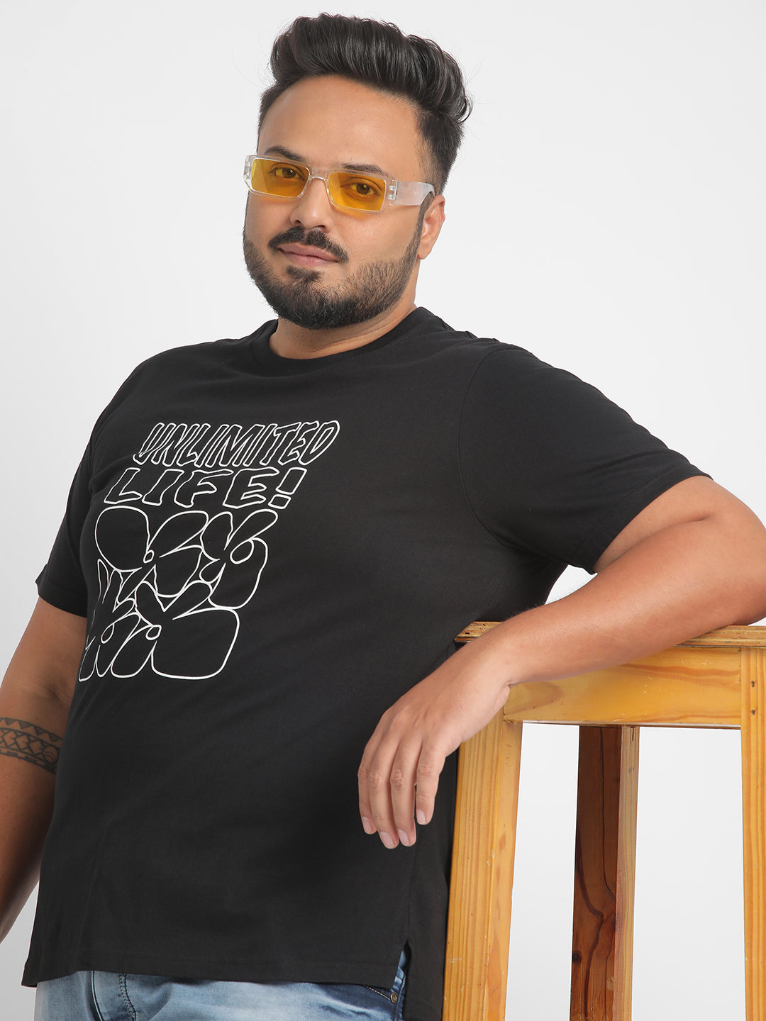 Plus Size Unlimited Life Graphic T-Shirt | XL-7XL