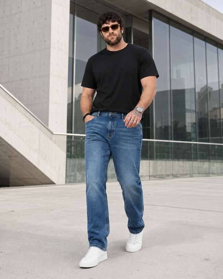 PLUS SIZE MEN’S DENIM JEAN ZACH FIT | XL-7XL