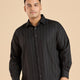 Plus Size Urban Elegance Structured Stripe Shirt | XL-7XL