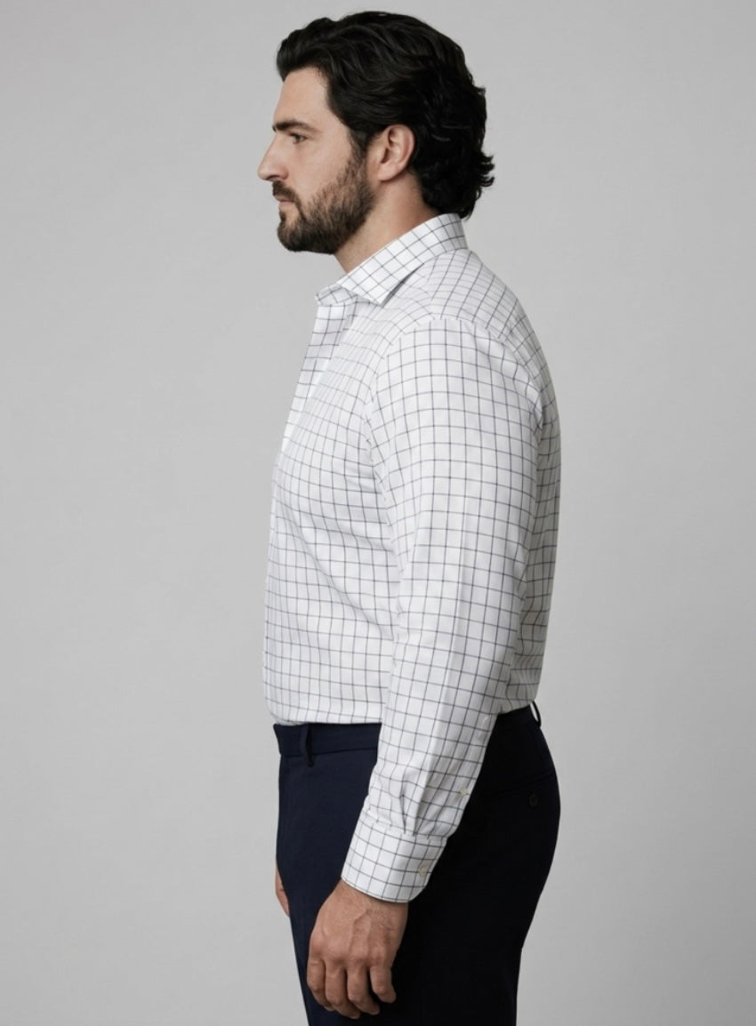 PLUS SIZE MEN CHECK SHIRT| XL-7XL