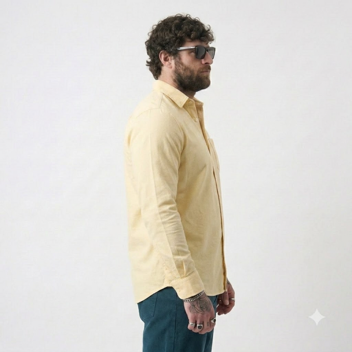 PLUS SIZE SOLID SHIRTS FOR MEN | XL-7XL