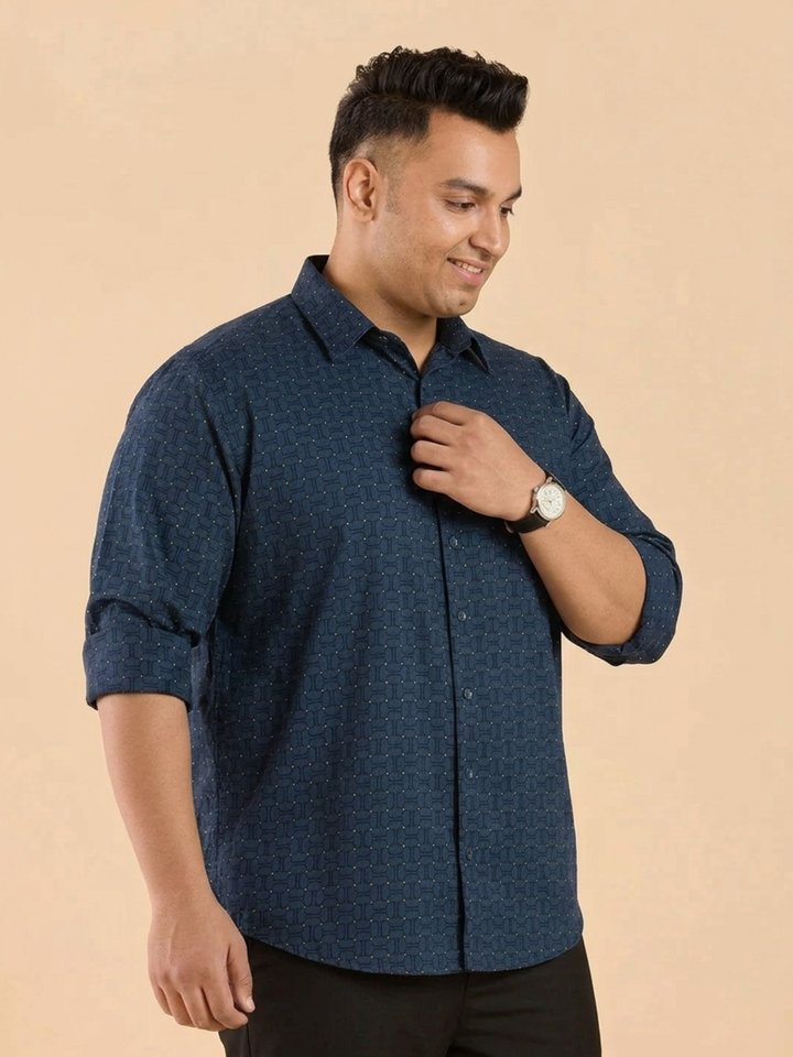 PLUS SIZE MEN SOLID SHIRT | XL-7XL