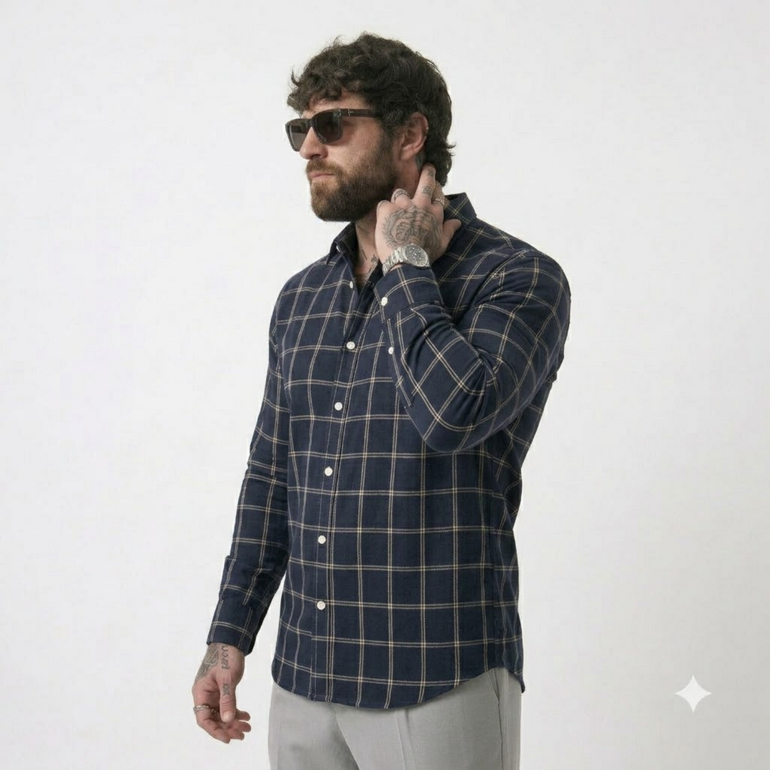 PLUS SIZE CHECK SHIRT FOR MEN | XL-7XL