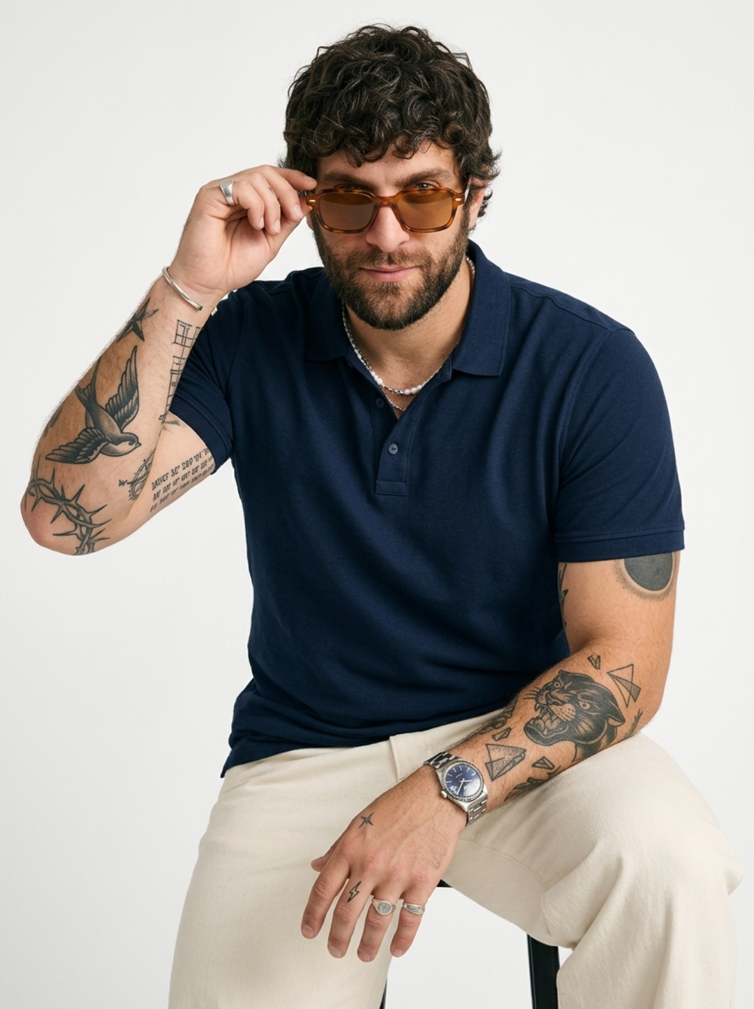 PLUS SIZE MEN SMART POLO | XL-7XL