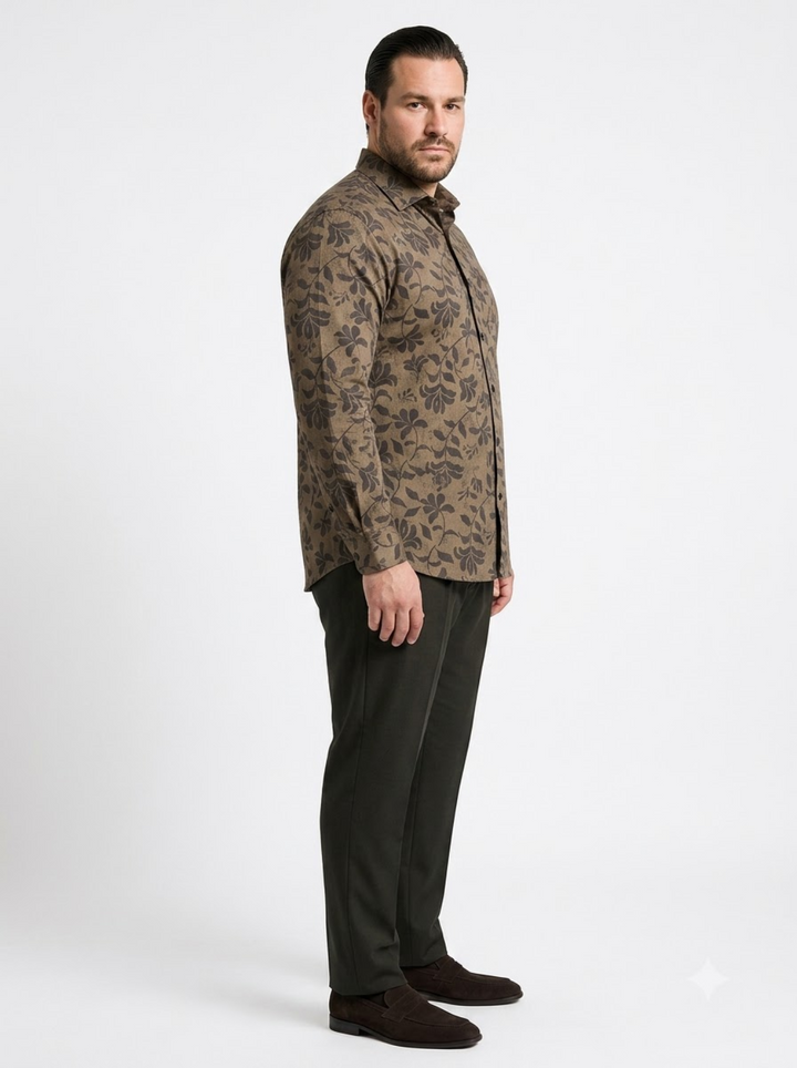 PLUS SIZE PRINTED SHIRT FOR MEN | XL-7XL