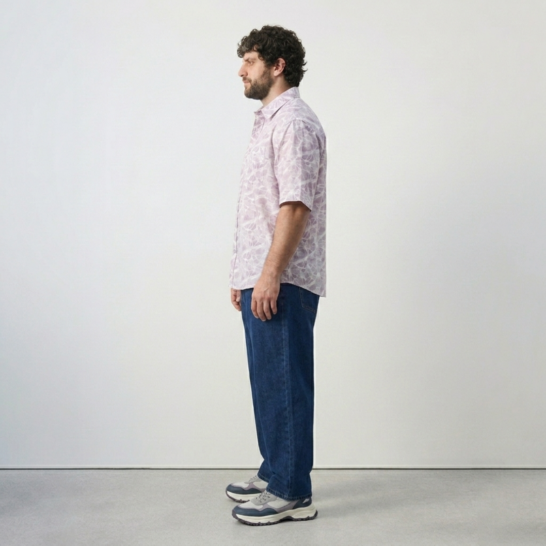 PLUS SIZE MEN’S PRINTED SHIRT | XL-7XL
