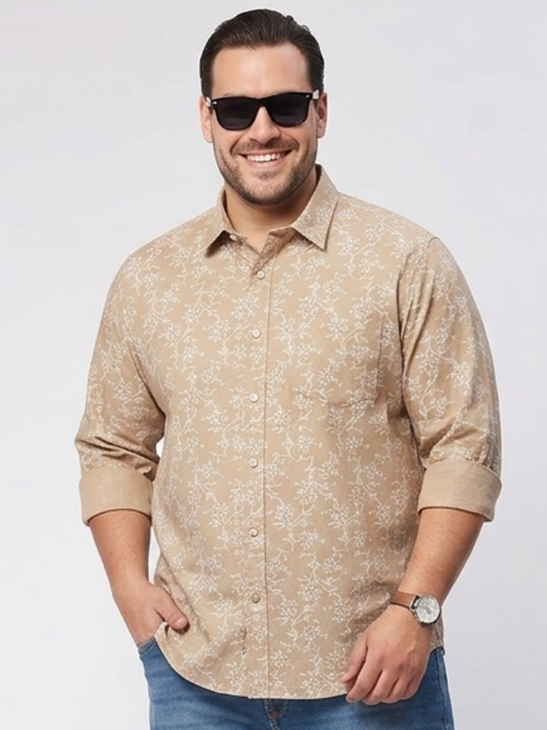 PLUS SIZE PRINTED SHIRT FOR MEN  | XL-7XL