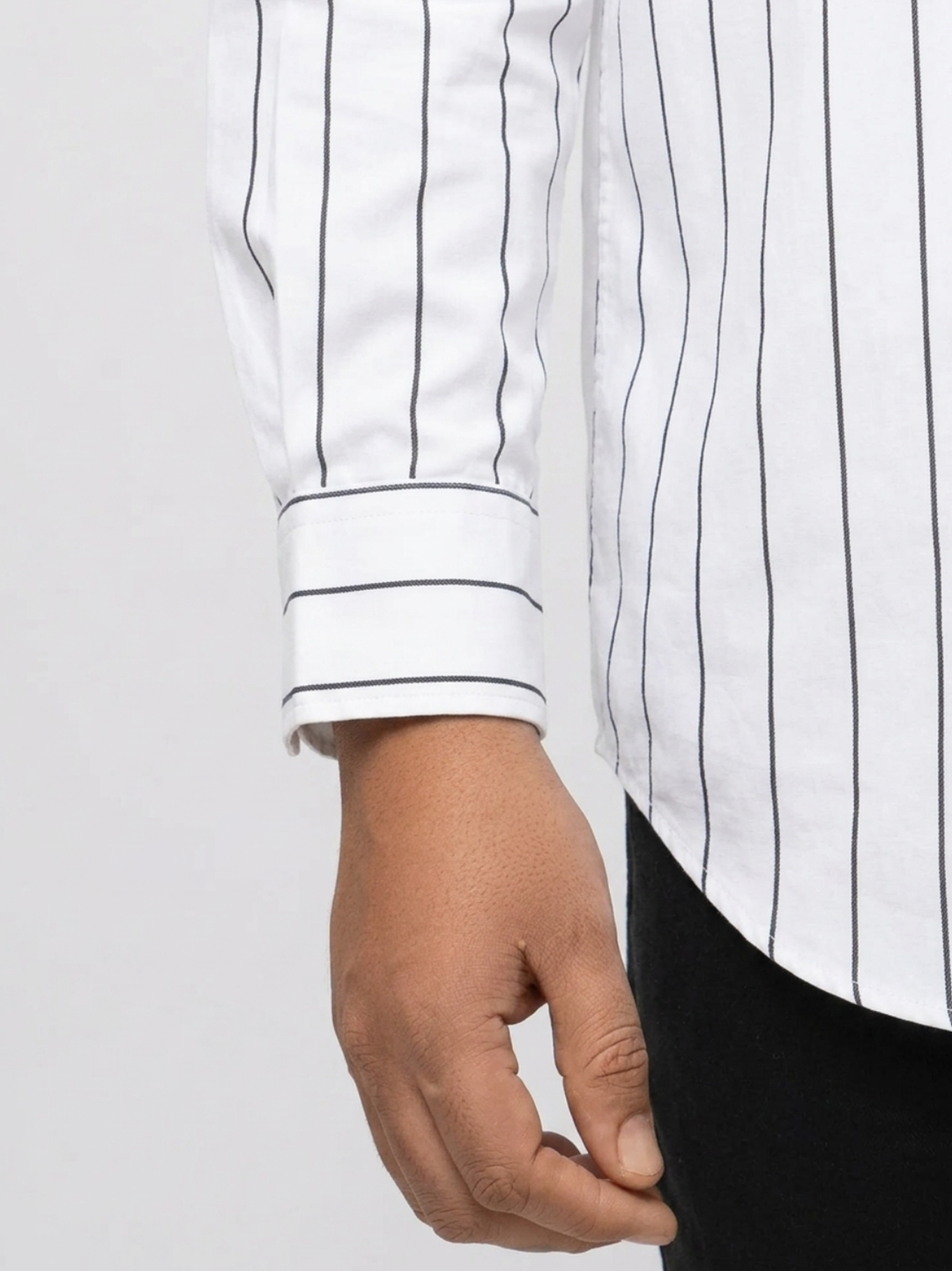 PLUS SIZE MEN STRIPE SHIRT| XL-7XL
