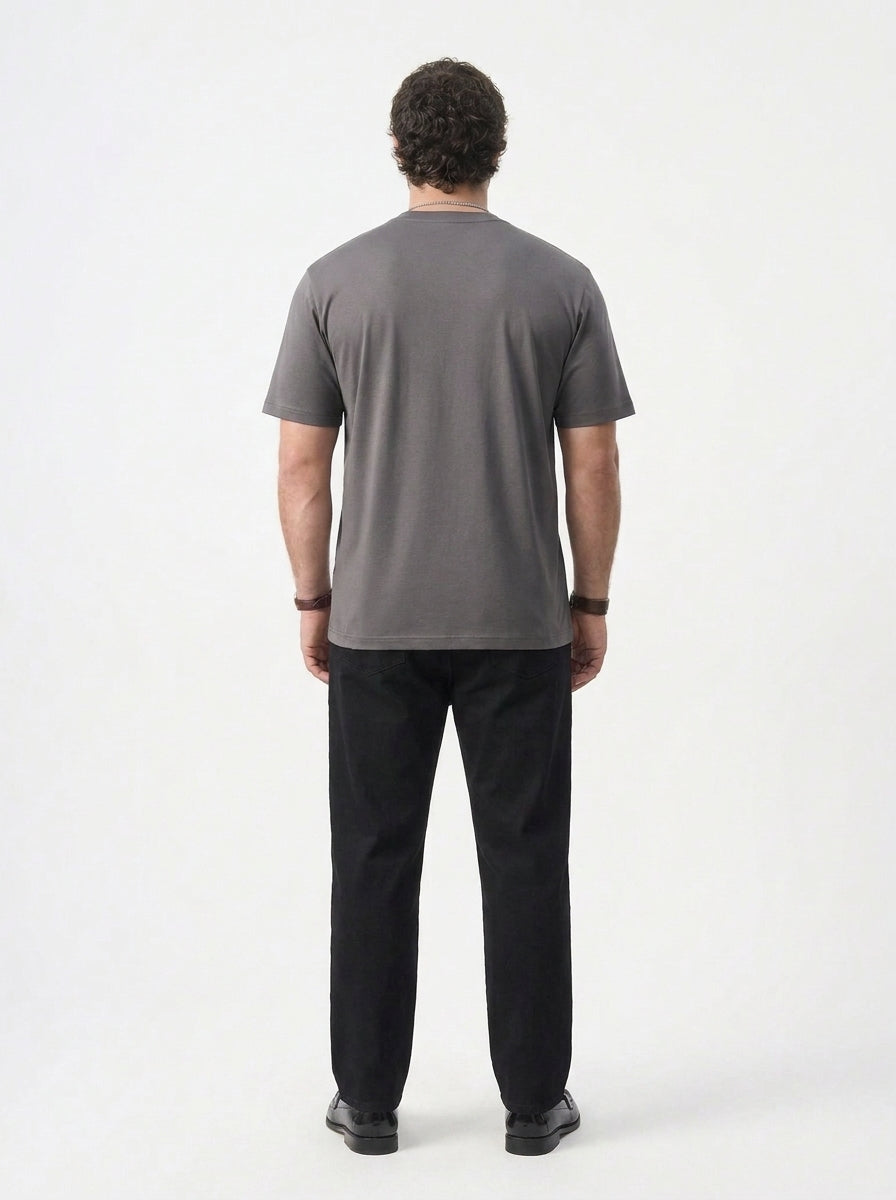 PLUS SIZE MERCERIZED COTTON T-SHIRT FOR MEN | XL-7XL