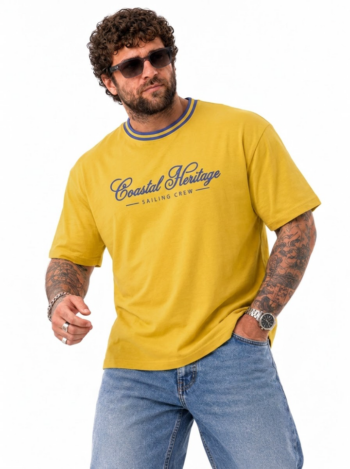 PLUS SIZE MEN RINGER TEES | XL-7XL
