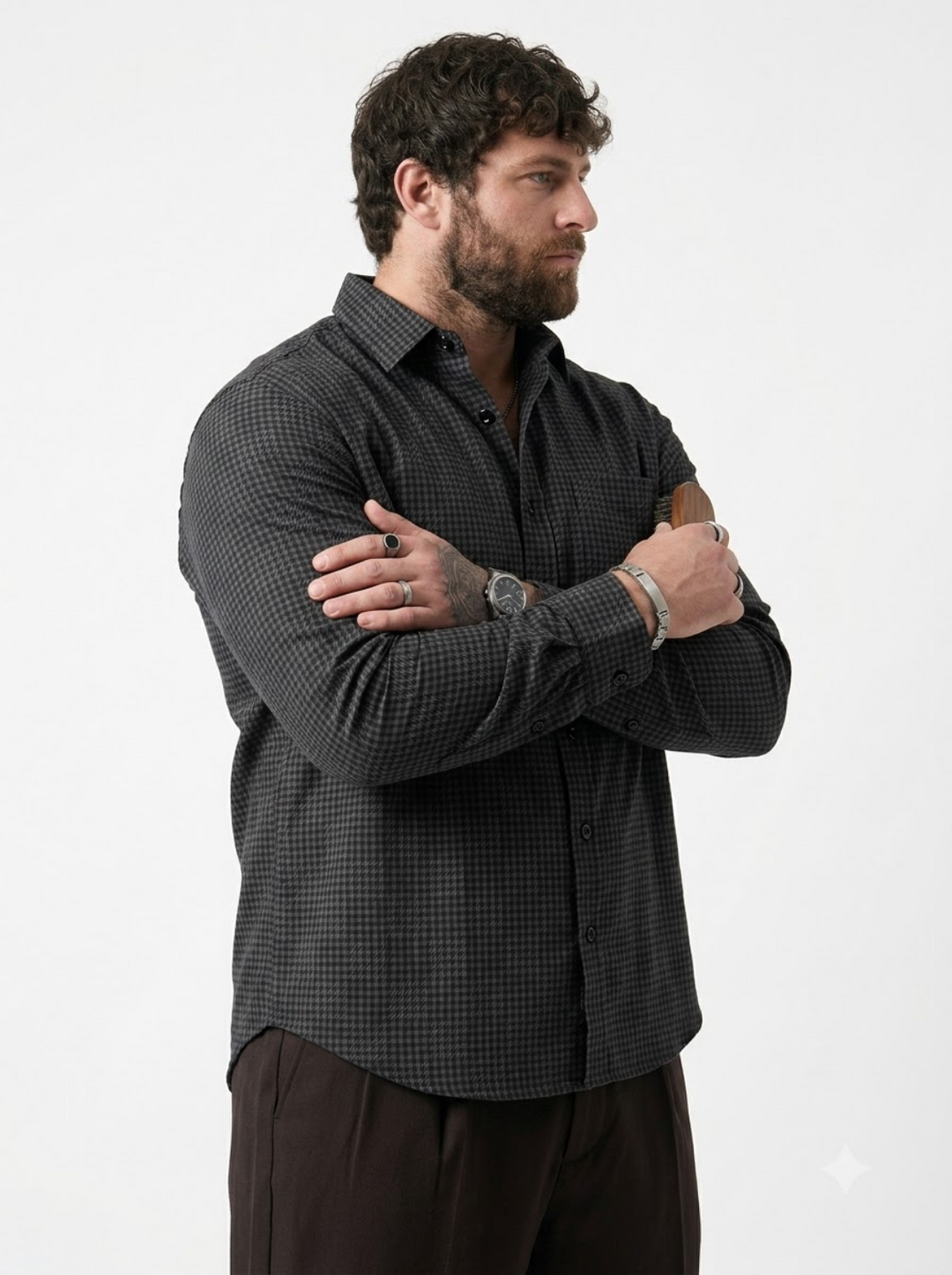 PLUS SIZE CHECK SHIRT FOR MEN | XL-7XL