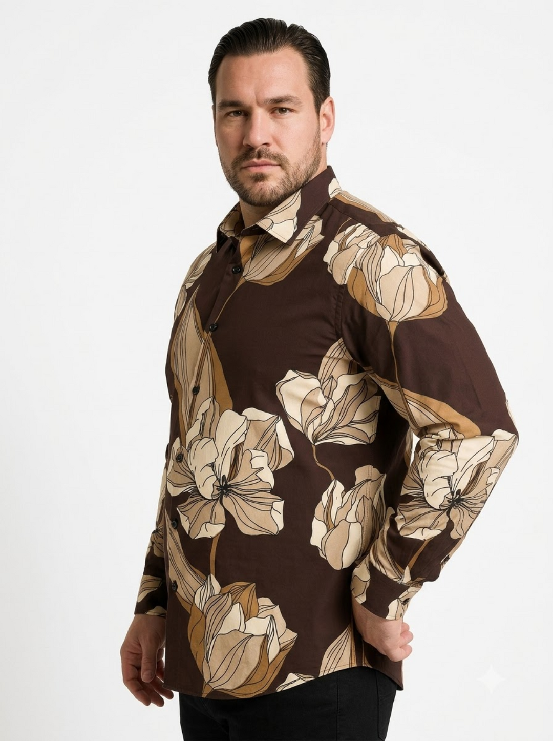 PLUS SIZE PRINTED SHIRT FOR MEN | XL-7XL