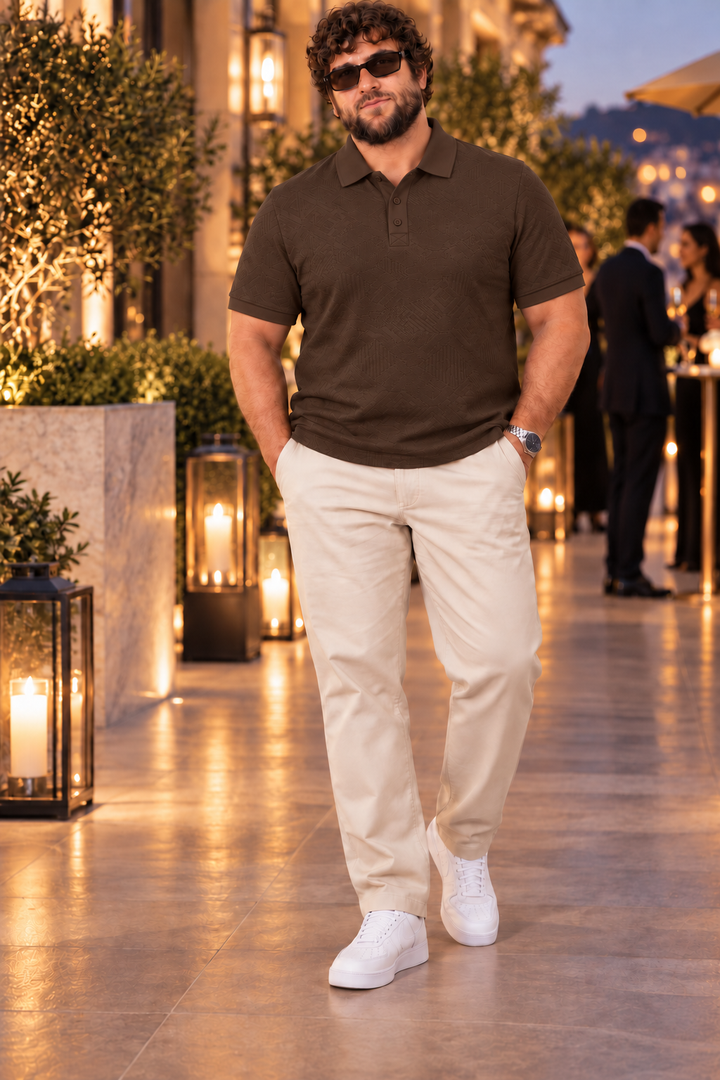 PLUS SIZE MEN LUXURY POLO | XL-7XL