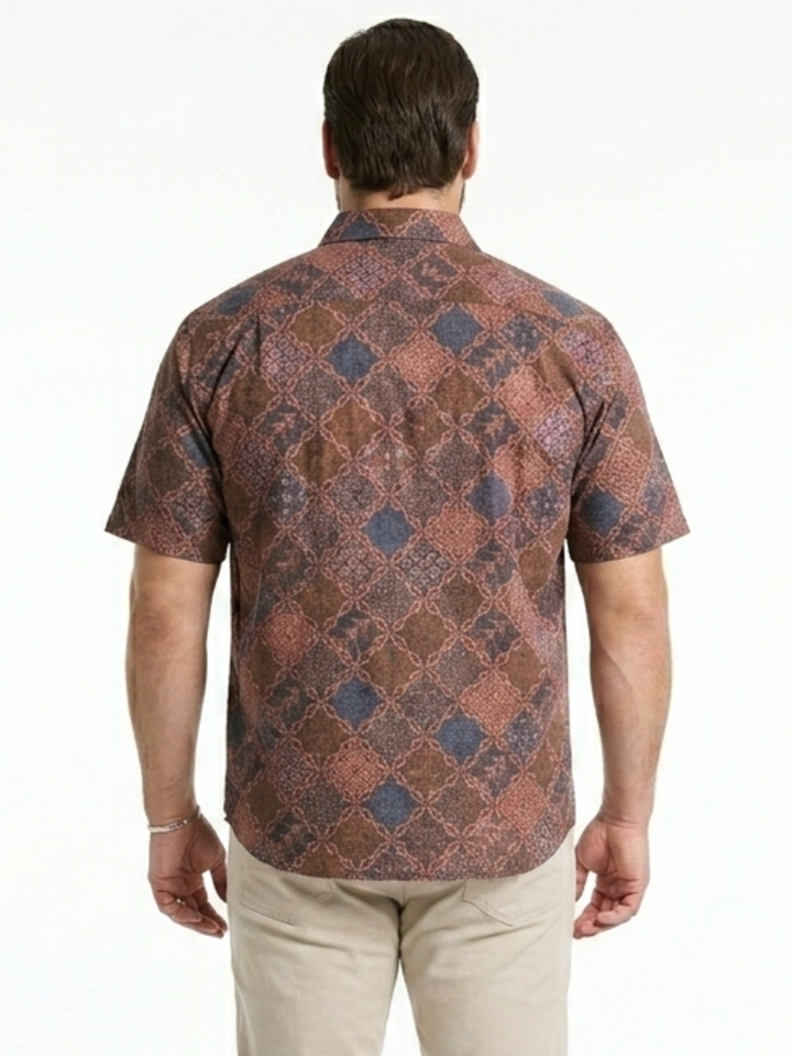 PLUS SIZE PRINTED SHIRT FOR MEN | XL-7XL