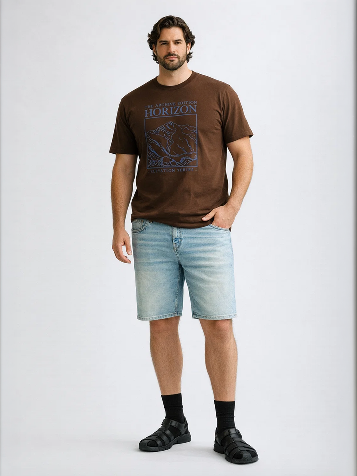 PLUS SIZE MEN GRAPHIC T-SHIRT| XL-7XL