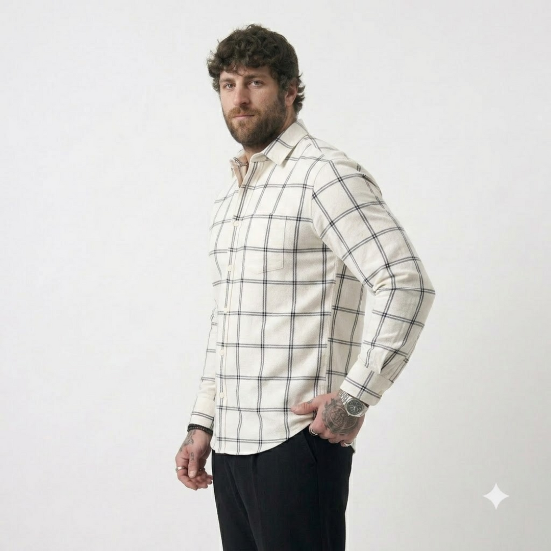 PLUS SIZE CHECK SHIRT FOR MEN | XL-7XL