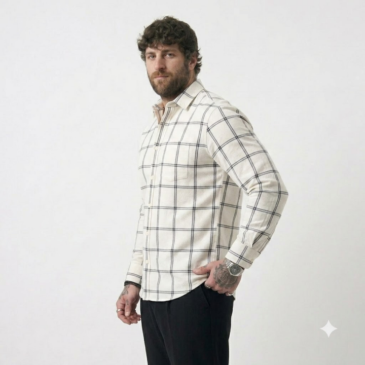 PLUS SIZE CHECK SHIRT FOR MEN | XL-7XL