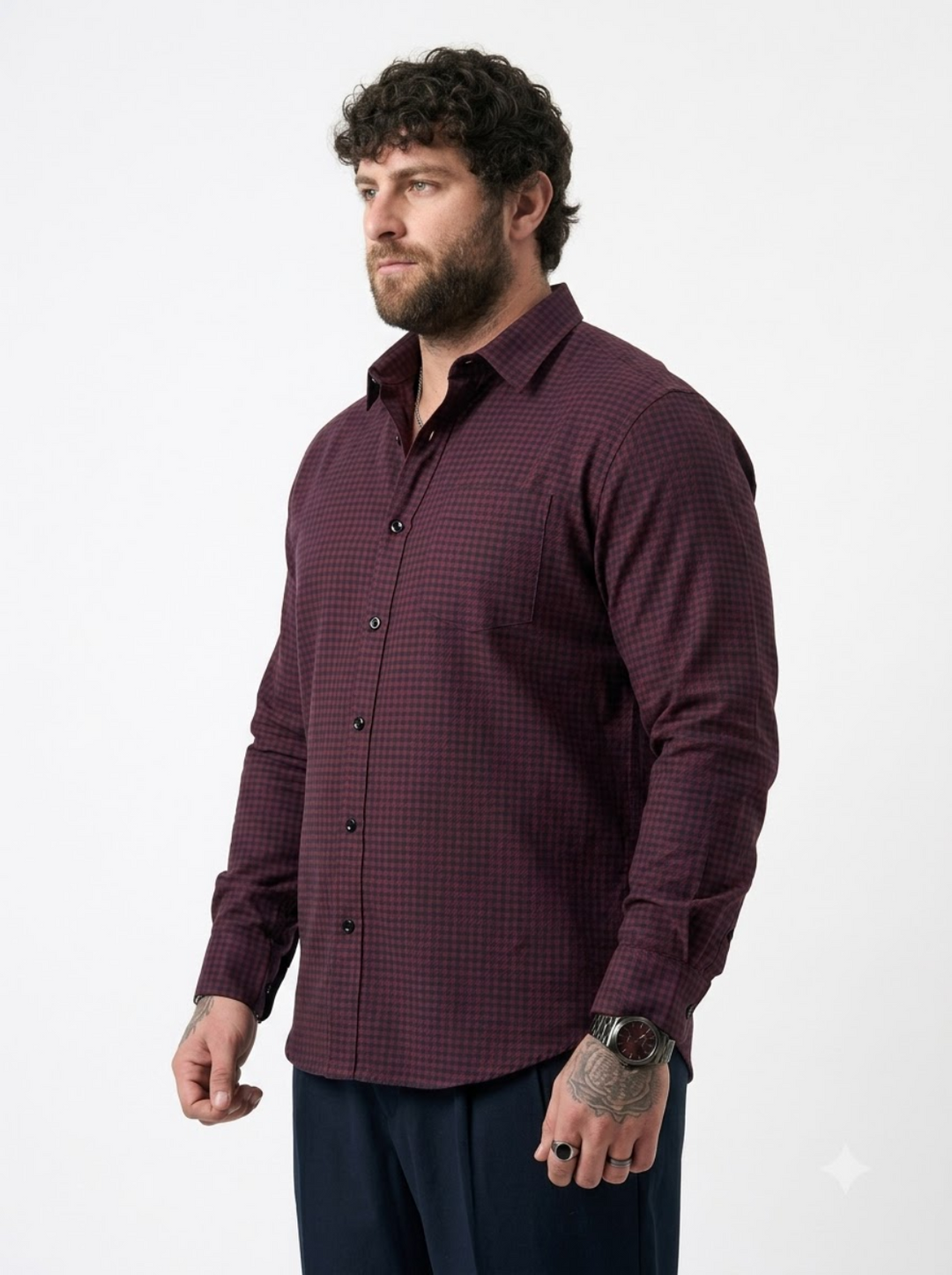 PLUS SIZE CHECK SHIRT FOR MEN | XL-7XL