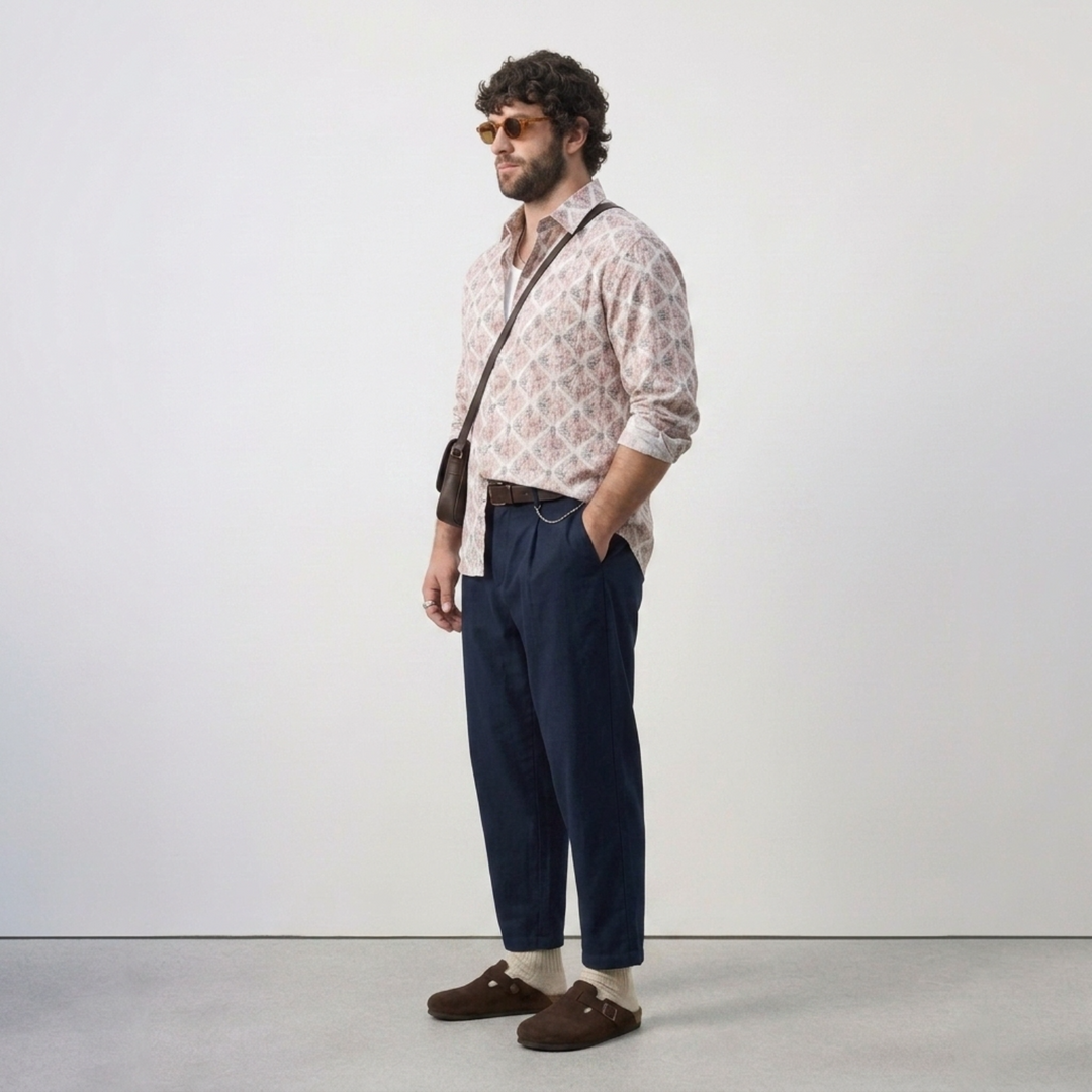PLUS SIZE MEN’S PRINTED SHIRT | XL-7XL