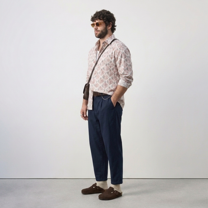 PLUS SIZE MEN’S PRINTED SHIRT | XL-7XL