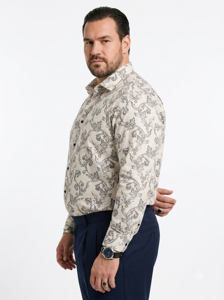 PLUS SIZE PRINTED SHIRT FOR MEN | XL-7XL