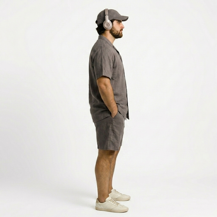 PLUS SIZE MEN SOLID SHIRT | XL-7XL