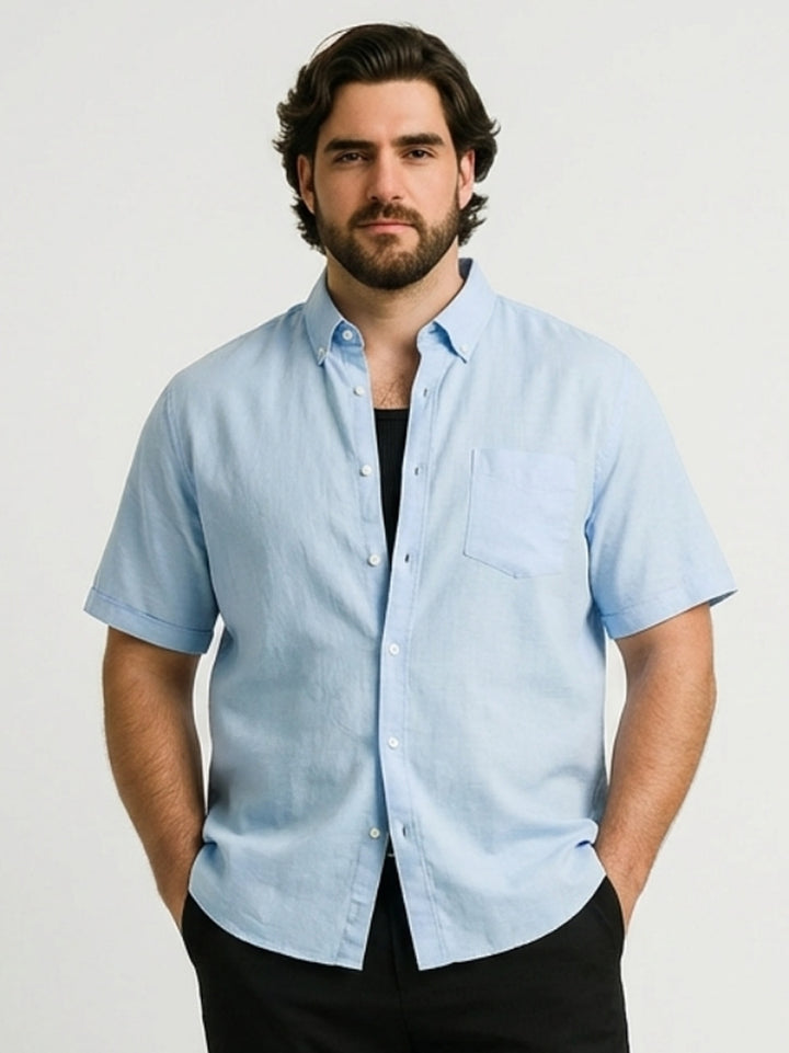 BIG HELLO - THE PLUS LIFE-Men Holiday Shirts
