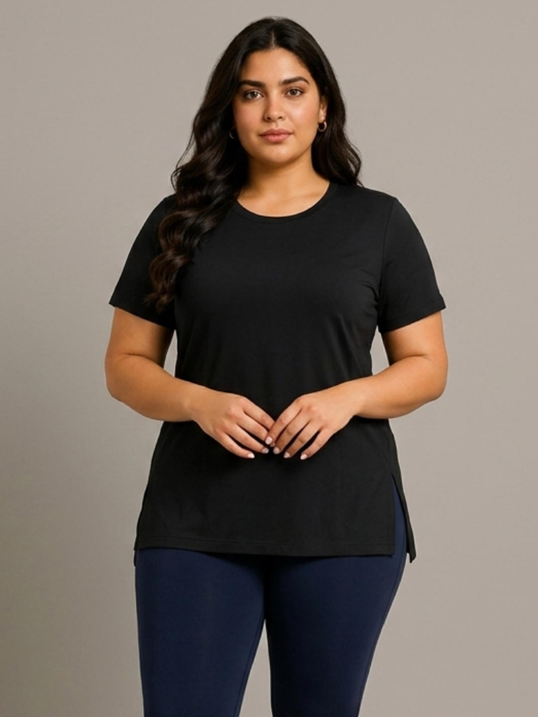 BIG HELLO - THE PLUS LIFE-Womens T-Shirt - Essential