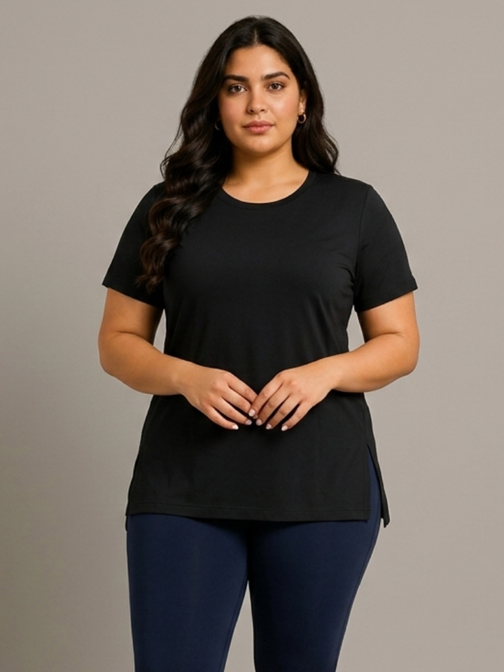 BIG HELLO - THE PLUS LIFE-Womens T-Shirt - Essential
