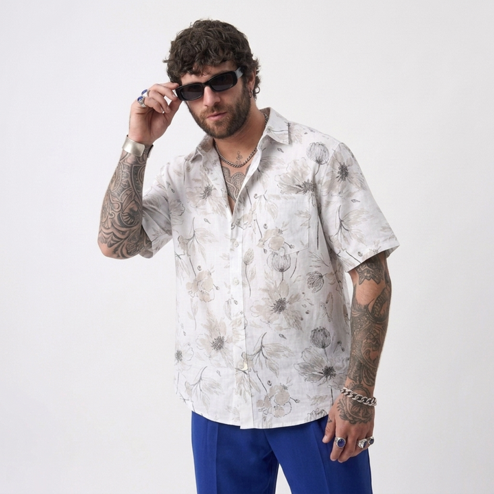 PLUS SIZE MEN’S PRINTED SHIRT | XL-7XL