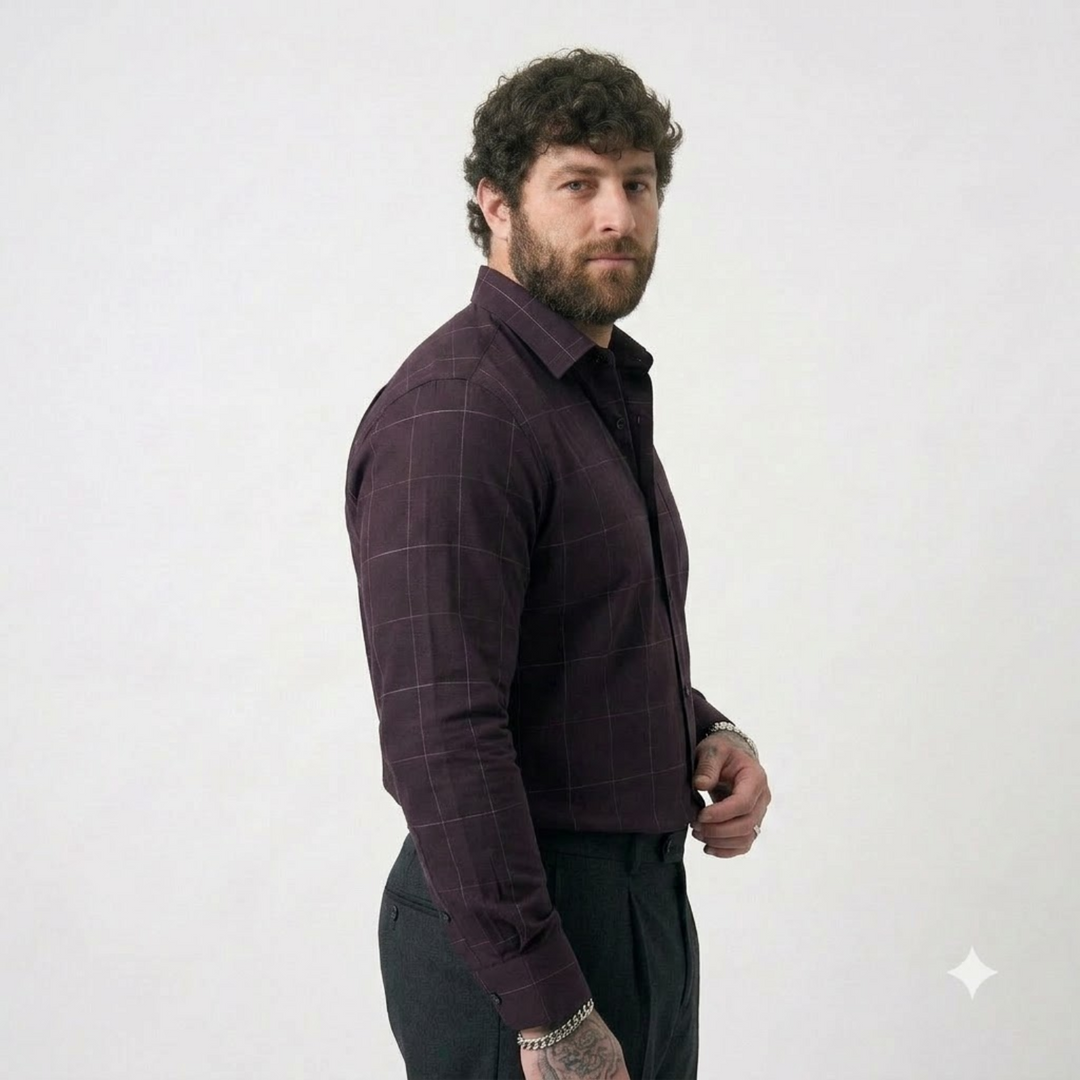 PLUS SIZE CHECK SHIRT FOR MEN | XL-7XL