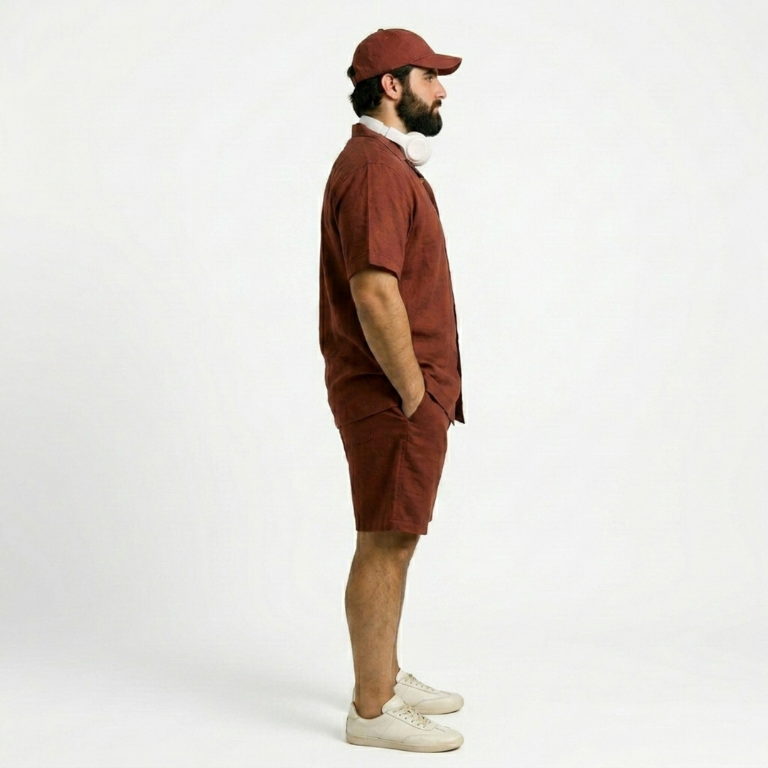 PLUS SIZE MEN SOLID SHIRT | XL-7XL