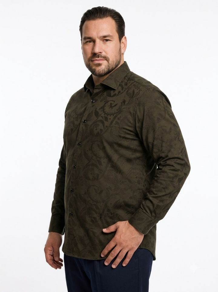 PLUS SIZE JACQURD SHIRT FOR MEN | XL-7XL