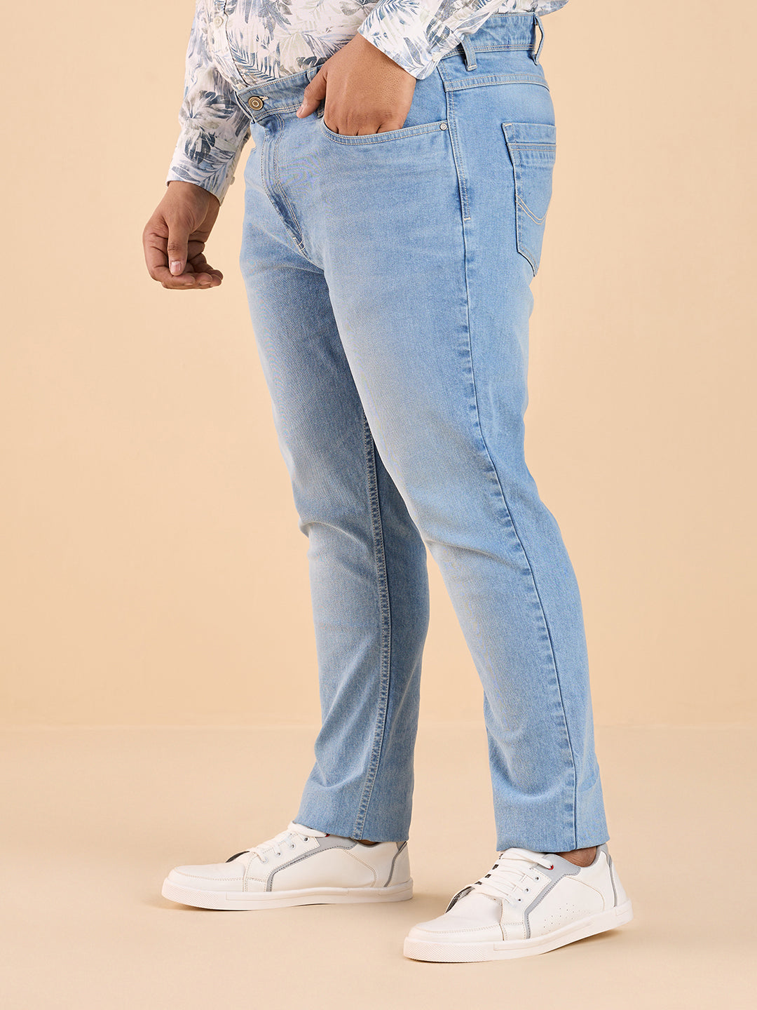 Ethereal Blue Wash Kevin Fit Stretch Jeans