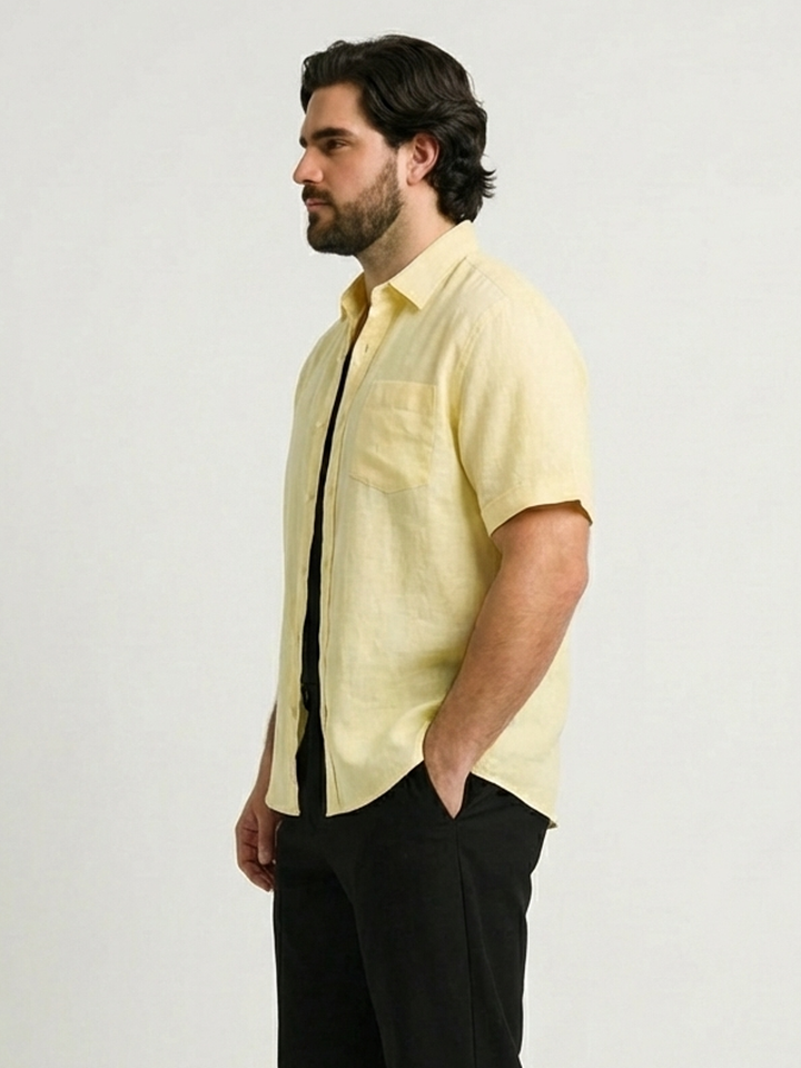 BIG HELLO - THE PLUS LIFE-Men Holiday Shirts