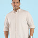 Plus Size Urbanease Twill Stretch Shirt | XL-7XL