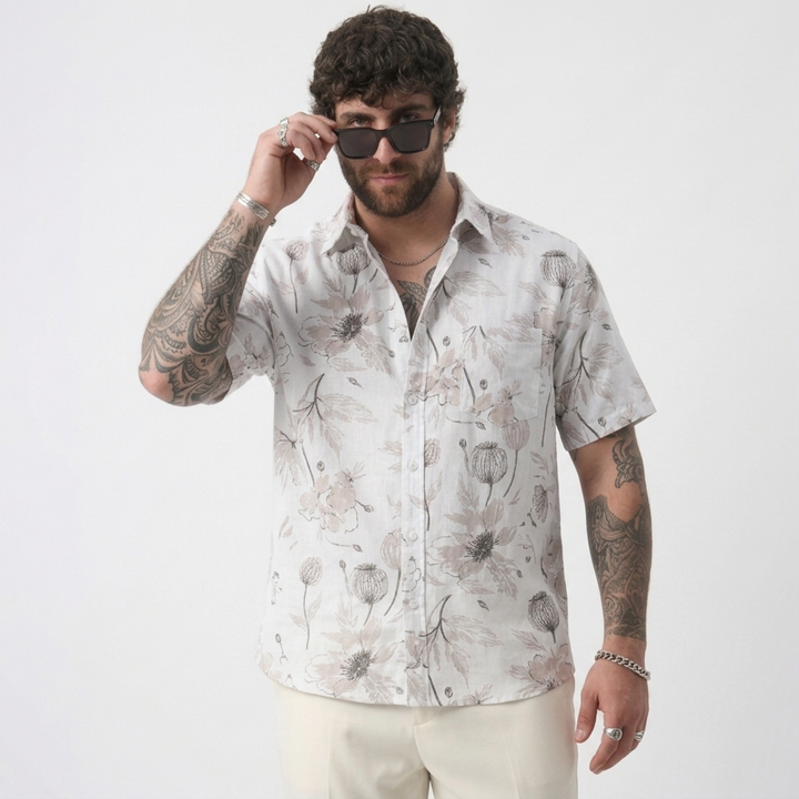 PLUS SIZE MEN’S PRINTED SHIRT | XL-7XL