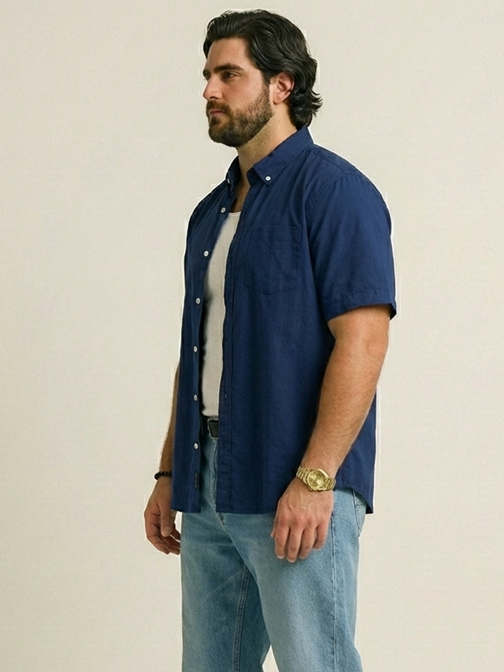 BIG HELLO - THE PLUS LIFE-Men Holiday Shirts